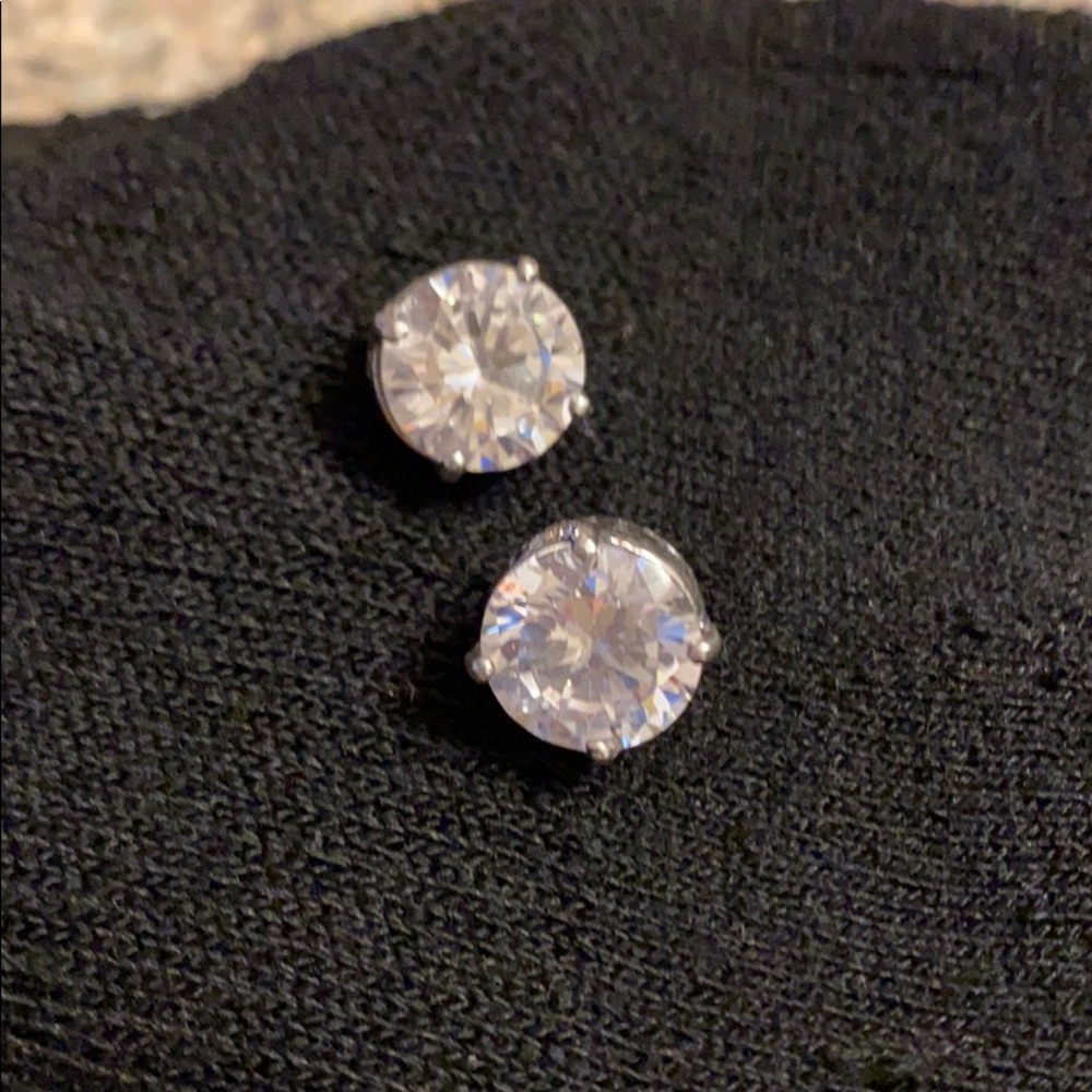 Silpada RARE CZ earrings. These are retired.